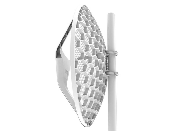 Kit de 4 Antenas MikroTik RBLHGG-5ACD-XL con 27 dBi de ganancia, frecuencia 5 GHz.