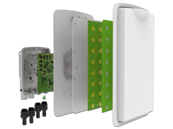 Punto de Acceso Mimosa A6X-AP de Doble Banda, hasta 7Gbps, MU-MIMO 8x8, 1 puerto Ethernet, 2 puertos SFP.