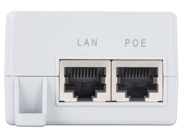 Inyector PoE Pasivo Gigabit de pared para C5x, C5c, de Mimosa, Voltaje de salida 24Vcc.