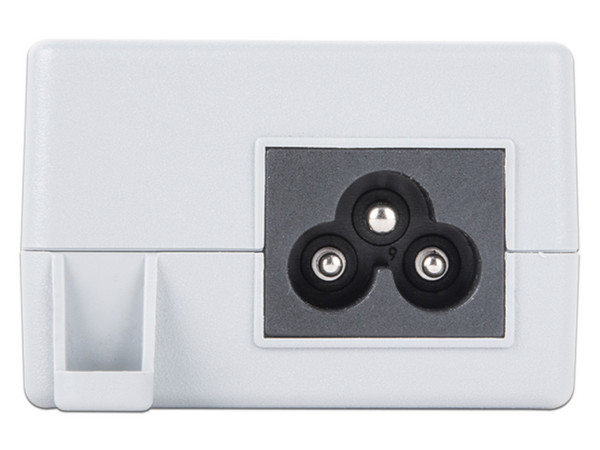Inyector PoE Pasivo Gigabit de pared para C5x, C5c, de Mimosa, Voltaje de salida 24Vcc.