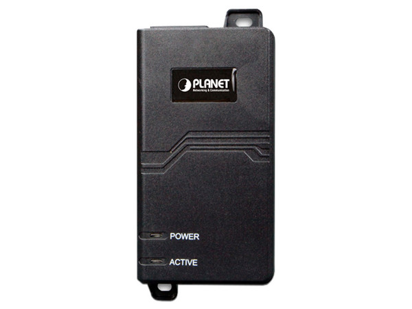 Inyector PoE Planet Ultra, 60W UTP compatible 802.3af/at Gigabit.