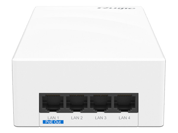 Access Point Ruijie RG-AP180P-L de Doble Banda 2.4GHz y 5GHz, Wireless AX (Wi-Fi 6), Hasta 2,976GB, Color Blanco.
