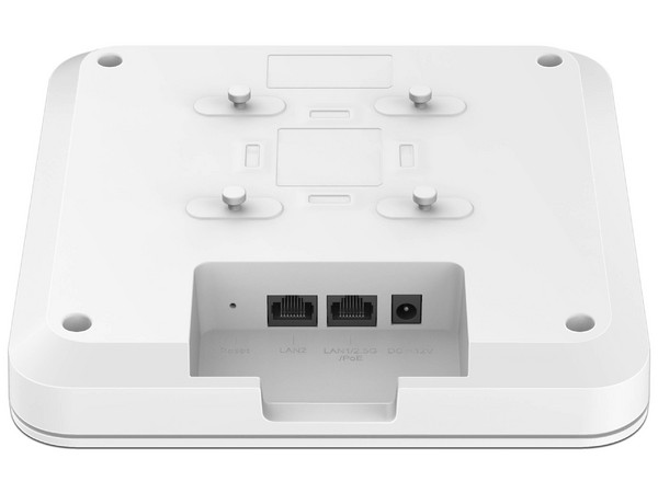 Access Point Ruijie RG-RAP2260 de Doble banda Hasta 2970 Mbps (5 GHz) y 800 Mbps (2.4 GHz), Wi-Fi 6. Color Blanco.
