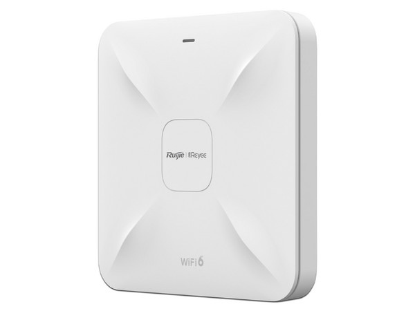 Access Point Ruijie RG-RAP2260(E) de Doble banda Hasta 2400 Mbps (5 GHz) y 800 Mbps (2.4 GHz). Color Blanco.