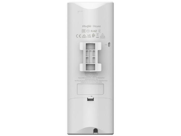Access Point Para Exterior Ruijie RG-RAP62-OD de Doble Banda, Wireless AC (Wi-Fi 6), 2.4GHz y 5GHz, 3 Gbps. Color Blanco