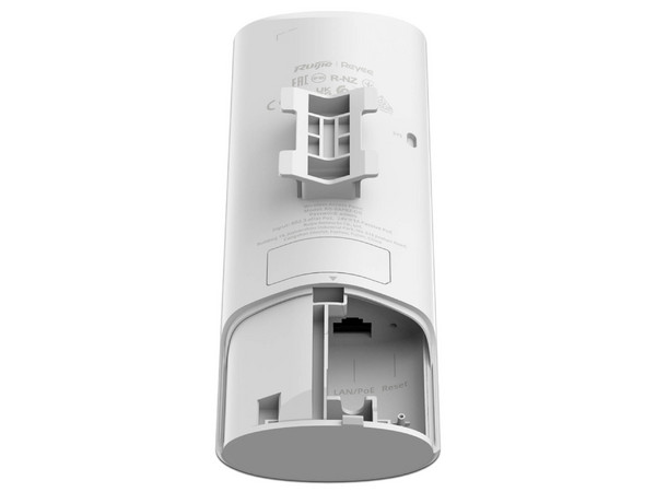 Access Point Para Exterior Ruijie RG-RAP62-OD de Doble Banda, Wireless AC (Wi-Fi 6), 2.4GHz y 5GHz, 3 Gbps. Color Blanco