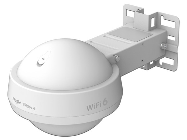 Access Point Ruijie RG-RAP6262(G) de doble banda, Wireless AX (Wi-Fi 6), hasta 1775 Mbps, 360 grados, MU-MIMO2x2, IP68, Exterior, PoE.