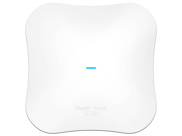 Access Point Ruijie RG-RAP72PRO de Doble Banda, Wireless (Wi-Fi 7), 2.4GHz y 5GHz, Hasta 5 Gbps, MIMO 5x5. Color Blanco