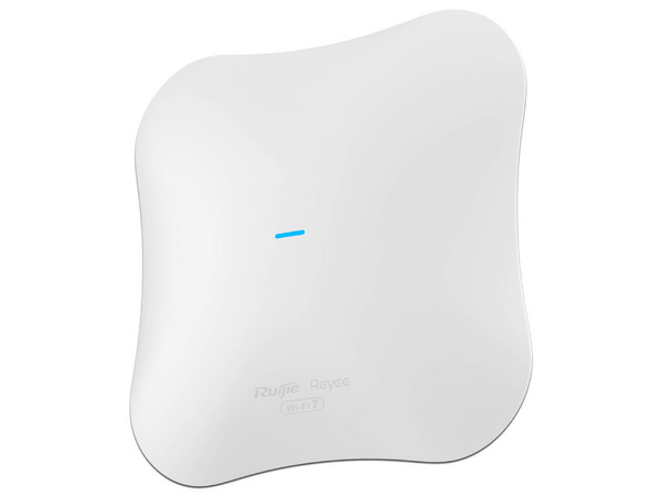 Access Point Ruijie RG-RAP72PRO de Doble Banda, Wireless (Wi-Fi 7), 2.4GHz y 5GHz, Hasta 5 Gbps, MIMO 5x5. Color Blanco