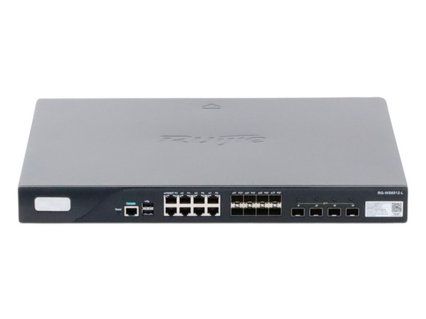 Controlador para Puntos de Acceso Ruijie Networks RG-WS6512-L, hasta 128 APs, crecimiento de hasta 1152 Ceiling APs / 2304 Wall APs.