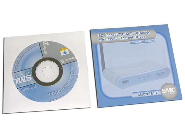 EZ Connect Bridge Ethernet Inalámbrico de 108Mbps y 2.4 GHz