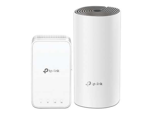 Sistema de extensión de Red TP-Link Deco E3, AC1200, 2.4 y 5 GHz, hasta 867 Mbps, 2 Piezas. Color Blanco.