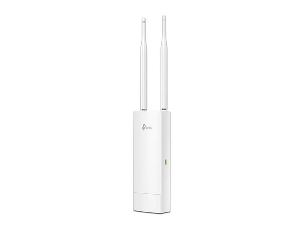 Access Point TP-LINK EAP110-OUTDOOR Omada 2.4Ghz, 802.11b/g/n, PoE, 300Mbps, con montaje en pared o mástil.