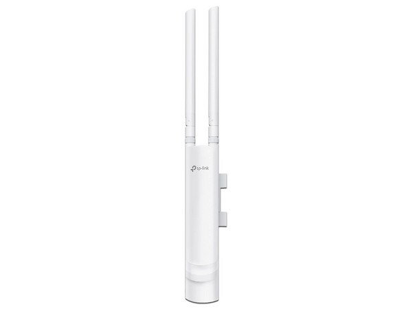 Access Point TP-Link EAP225-Outdoor, de Doble Banda (2.4 y 5GHz)Wireless AC (Wi-Fi 5), hasta 867Mbps. Color Blanco.