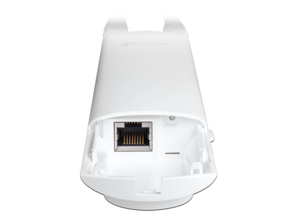 Access Point TP-Link EAP225-Outdoor, de Doble Banda (2.4 y 5GHz)Wireless AC (Wi-Fi 5), hasta 867Mbps. Color Blanco.