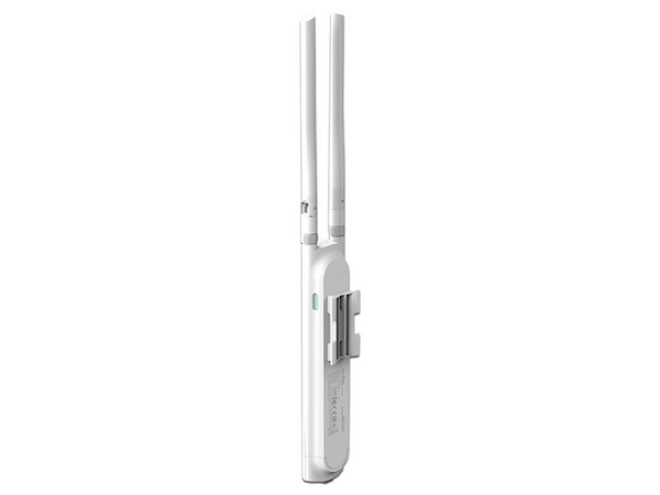 Access Point TP-Link EAP225-Outdoor, de Doble Banda (2.4 y 5GHz)Wireless AC (Wi-Fi 5), hasta 867Mbps. Color Blanco.