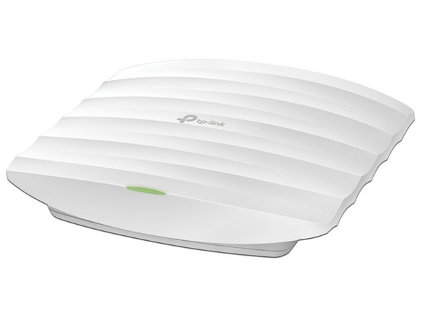 Access Point TP-Link EAP225 V1 AC1350, Wireless AC (Wi-Fi 5), Doble banda hasta 300Mbps, PoE, 3 Antenas Internas. Color Blanco.
