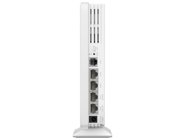 Access Point TP-Link Omada EAP650GP-Desktop, Doble Banda, Wireless AX3000 (Wi-Fi 6) 802.3af, 4 Puertos RJ-45, Hasta 2402Mbps. Color Blanco