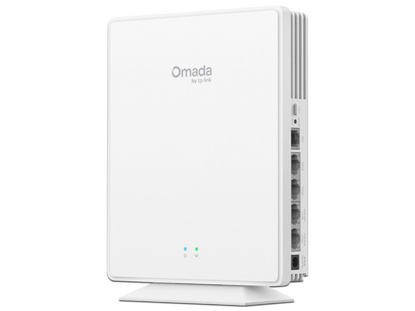 Access Point TP-Link Omada EAP650GP-Desktop, Doble Banda, Wireless AX3000 (Wi-Fi 6) 802.3af, 4 Puertos RJ-45, Hasta 2402Mbps. Color Blanco