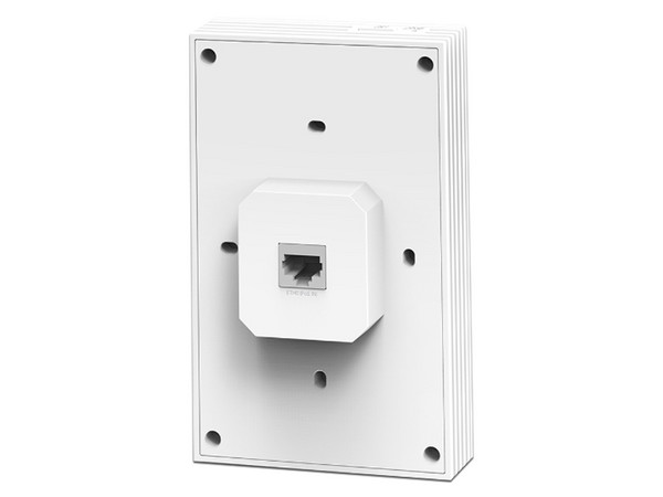 Access Point TP-Link EAP655-Wall, 4 puertos LAN 10/100 Mbps, Doble Banda 2.4GHz y 5GHz, Wi-Fi 6, hasta 3000Mbps.