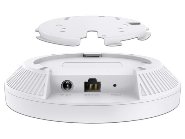 Access Point TP-Link EAP723 Wireless AX5000, Dual Banda (2.4 GHz, 5 GHz) hasta 5000 Mbps, PoE, Color Blanco.