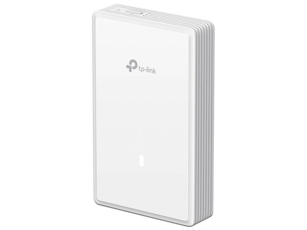 Access Point TP-Link EAP725-Wall, 4 puertos LAN de 2.5G, Doble Banda 2.4GHz y 5GHz, Wi-Fi 7, hasta 3570Mbps.