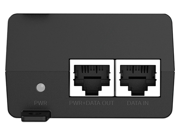 Inyector PoE TP-Link Omada con 2 puertos Gigabit Ethernet de  2.5Gbps, 30W. Color Negro.