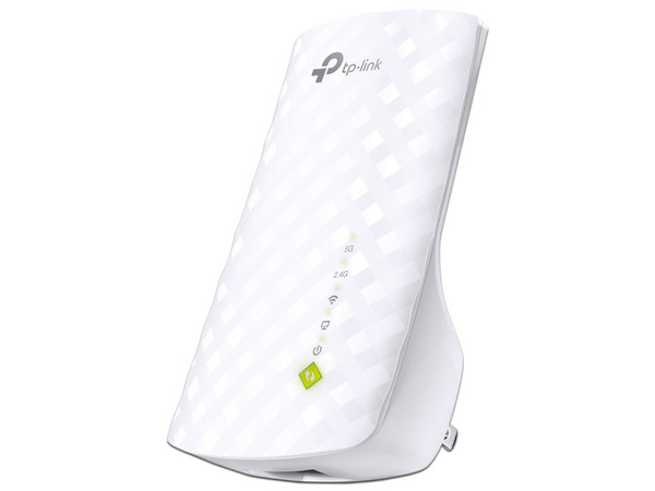 Extensor de Alcance Inalámbrico TP-Link RE220 Wireless AC (Wi-Fi 5), Hasta 750 Mbps, Color Blanco.