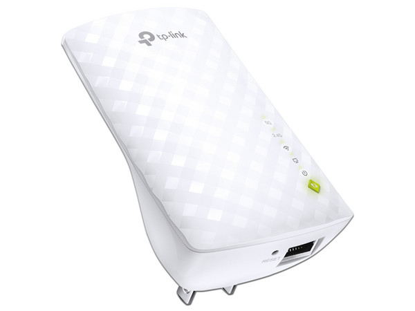 Extensor de Alcance Inalámbrico TP-Link RE220 Wireless AC (Wi-Fi 5), Hasta 750 Mbps, Color Blanco.