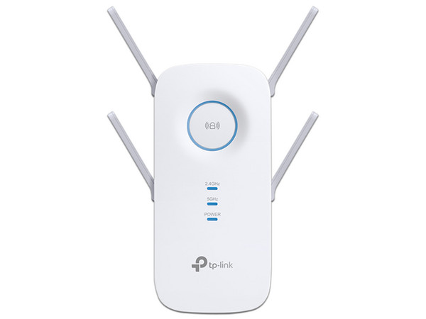 Extensor de Alcance Inalámbrico TP-LINK RE650 AC2600 de Doble Banda, Wireless AC (Wi-Fi 5), hasta 1733Mbps. LAN Gigabit.