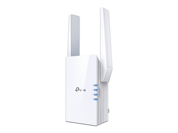 Extensor de Alcance Inalámbrico Tp-link RE705X de doble banda, Wireless AX (Wi-Fi 6), hasta 2402 Mbps.
