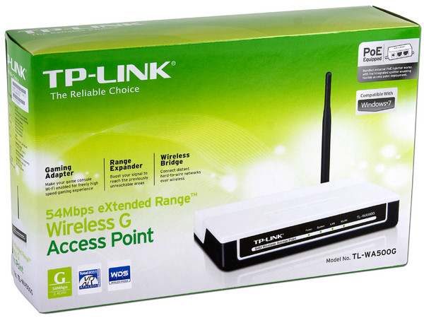 Access Point TP-LINK Wireless-G para Conexiones Inalámbricas