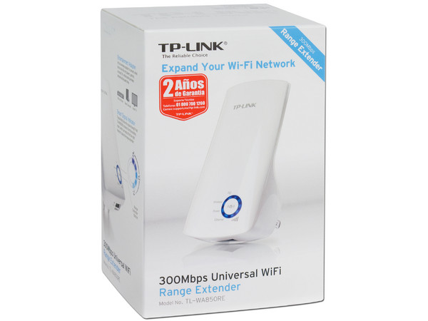 Extensor de Alcance Inalámbrico TP Link TL WA850RE Wireless N Wi Fi 4