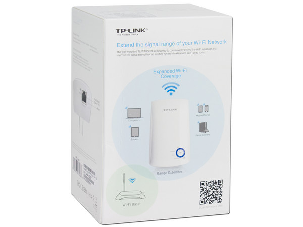 Extensor de Alcance Inalámbrico TP-Link TL-WA850RE, Wireless N (Wi-Fi 4), hasta 300 Mbps.
