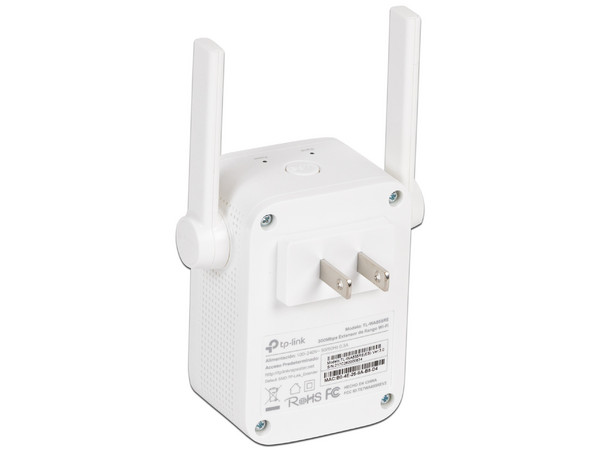 Extensor de Alcance Inalámbrico Tp-Link TL-WA855RE Wireless N (Wi-Fi 4), hasta 300 Mbps.