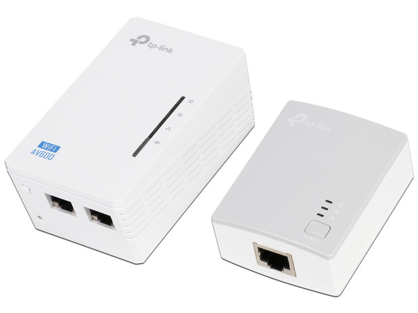 Kit de inicio Powerline TP-LINK AV600 con extensor Wi-Fi, Wireless N (Wi-Fi 4), hasta 300 Mbps.