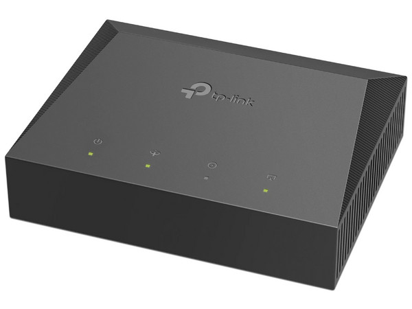 Terminal GPON TP-Link XZ000-G3 con 1 puerto RJ-45 de 10/100/1000 Mbps y 1 puerto SC/APC, hasta 2.488 Gbps.