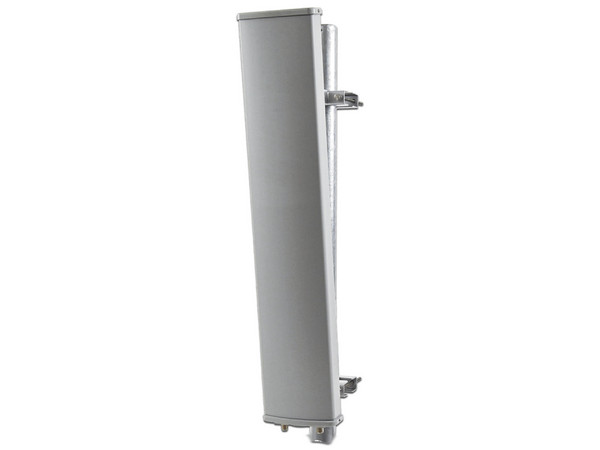 Antena Sectorial txPro TXS2G16120 para exterior con 16 dBi de ganancia, frecuencia de banda de 2.3/ 2.7GHz, Color Blanco.