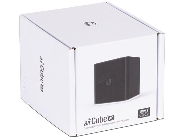 Access Point Ubiquiti airCube ACB-AC Wireless, doble banda de 2.4 y 5 GHz, hasta 866.7 Mbps.