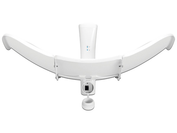 CPE de Exterior PtMP Ubiquiti LTU-LR de 5 GHz, hasta 1000Mbps, 22 dBi. Color Blanco.