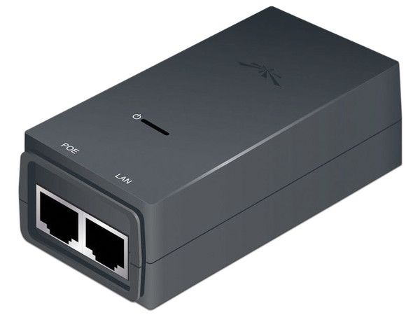 Inyector de corriente Ubiquiti Networks de 2 Puertos Gigabit LAN, PoE.