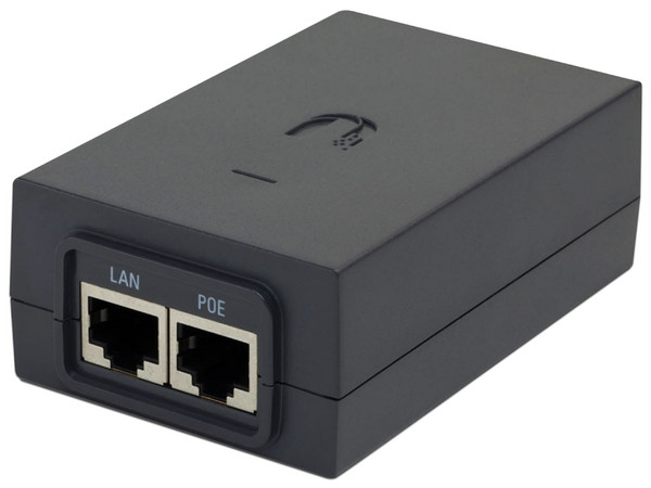 Inyector de corriente Ubiquiti Networks de 2 puertos Ethernet, PoE.