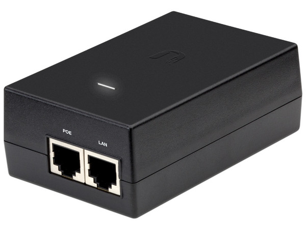 Inyector de corriente Ubiquiti Networks de 2 puertos Ethernet, PoE.