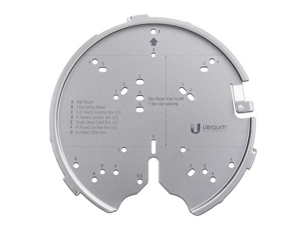 Montaje profesional Ubiquiti para UAP-AC-PRO UAP-AC-HD y UAP-AC-SHD.