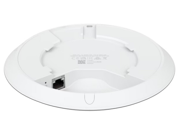 Access Point Ubiquiti U6+, Doble Banda (2.4GHz y 5GHz), Wireless AX (Wi-Fi 6), Color Blanco.