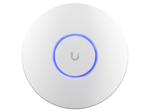 Access Point Ubiquiti U6+, Doble Banda (2.4GHz y 5GHz), Wireless AX (Wi-Fi 6), Color Blanco.