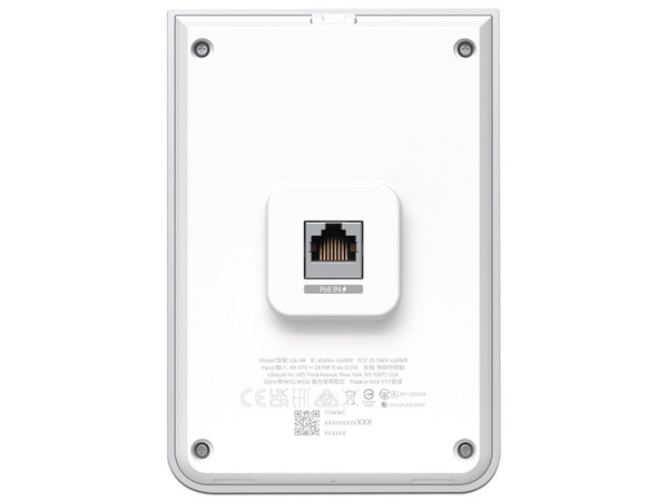 Punto de Acceso Ubiquiti Networks UniFi U6-IW de Doble Banda, Wireless AX (Wi-Fi 6), hasta 5.4Gbps, hasta 300 usuarios.