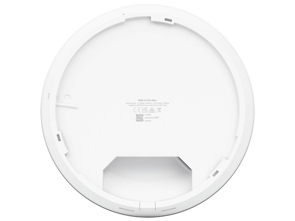 Access Point Ubiquiti UniFi U7 Pro Max Tribanda 2.4/5/6GHz, Wi-Fi 7 hasta 8.6Gbps, PoE, con Montaje de Techo.