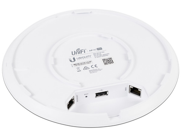 Access Point Ubiquiti Networks UniFi UAP-AC-PRO-E de doble banda, Wireless AC (Wi-Fi 5), hasta 1300Mbps, PoE.