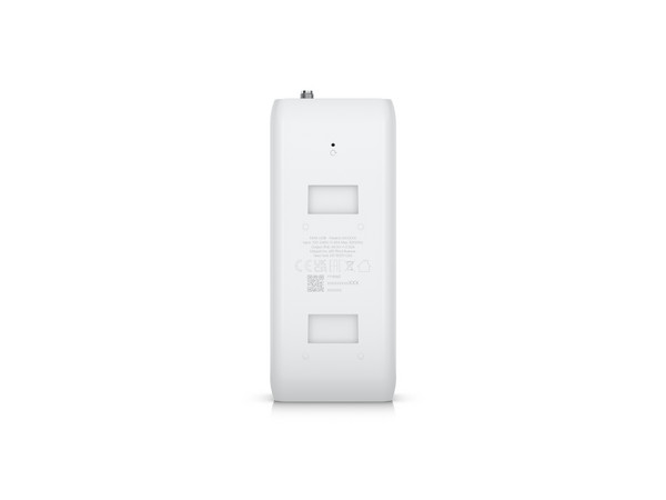 Inyector POE inalámbrico UBIQUITI UDB, 5 GHz, Velocidad 867 Mbps, 1 puerto RJ45, 802.3af 15W, Plug and Play.